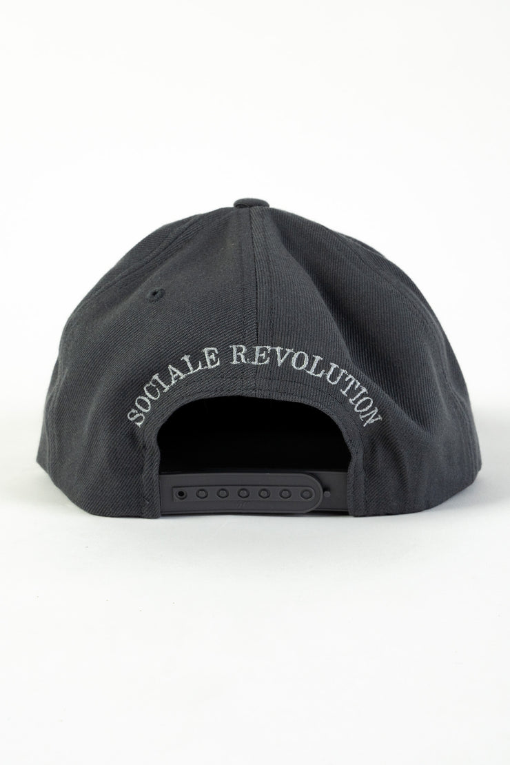 SR Signature Hat in Charcoal Grey